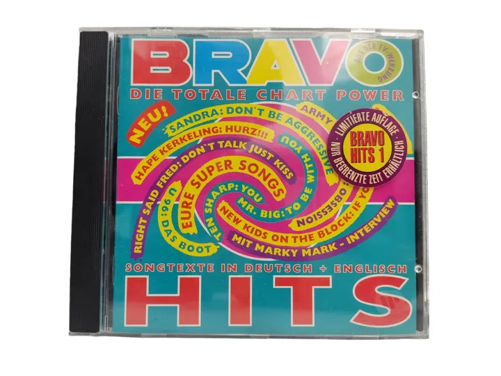Bravo Hits Vol.1 mit Sandra (Re-Release 1998) - Bild 1