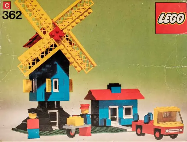 LEGO 362 Windmühle 1975 - Bild 3
