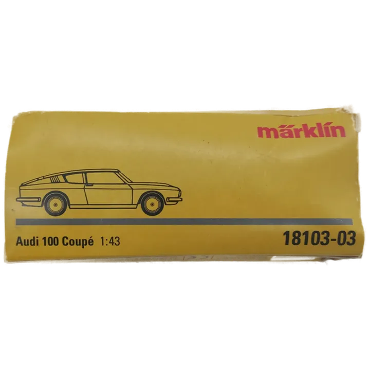 Audi 100 Coupé S - Märklin, Nr. 18103-03, Maßstab 1:43, Modelauto in Lichtblau - Bild 5