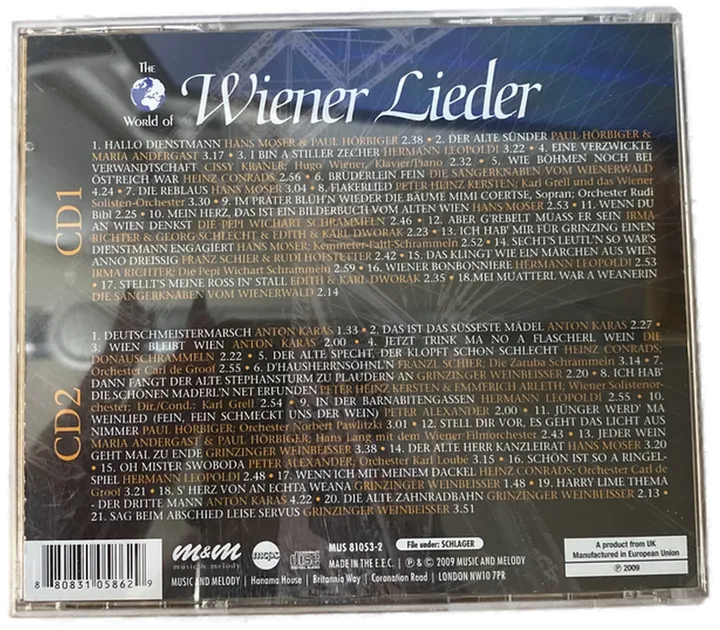 Wiener Lieder - CD - Bild 2