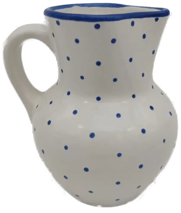 Gmundner Keramik Blaue Tupfen Milchkännchen  - Bild 1