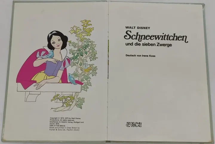 Walt Disney 7 Kinderbücher Arielle  Schneewittchen Dornröschem uvm. - Bild 4