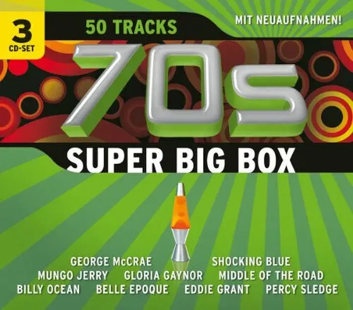 70s Super Big Box 50 Tracks 3CD's - Bild 1