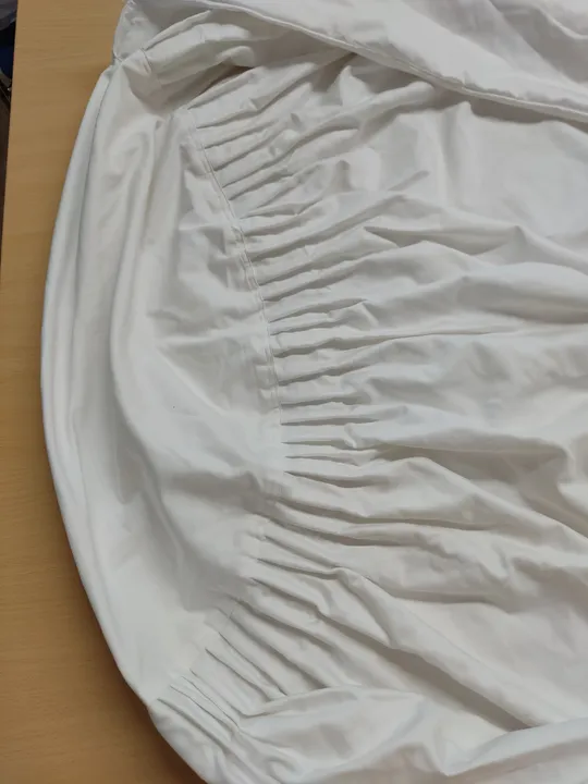 Stehtischhusse weiß, 60 cm. Durchmesser - Bild 2