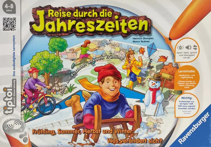 tiptoi® Reise durch die Jahreszeiten - Lernspiel – Ravensburger - Bild 1