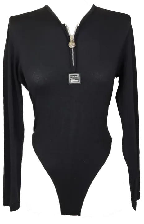 Versace Damen Bodysuit schwarz Gr. M - Bild 1