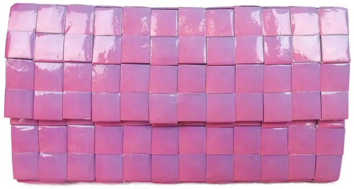 Rebagz Upcycling Damen Portemonnaie rosa/lila - Bild 1