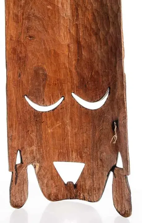 Afrikanische Holzmaske Wandbehang 66 cm - Bild 2