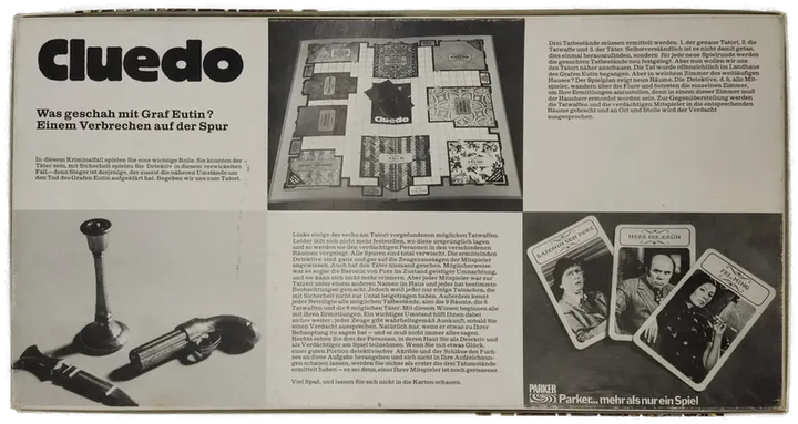 Cluedo - Gesellschaftsspiel - Parker - Bild 2