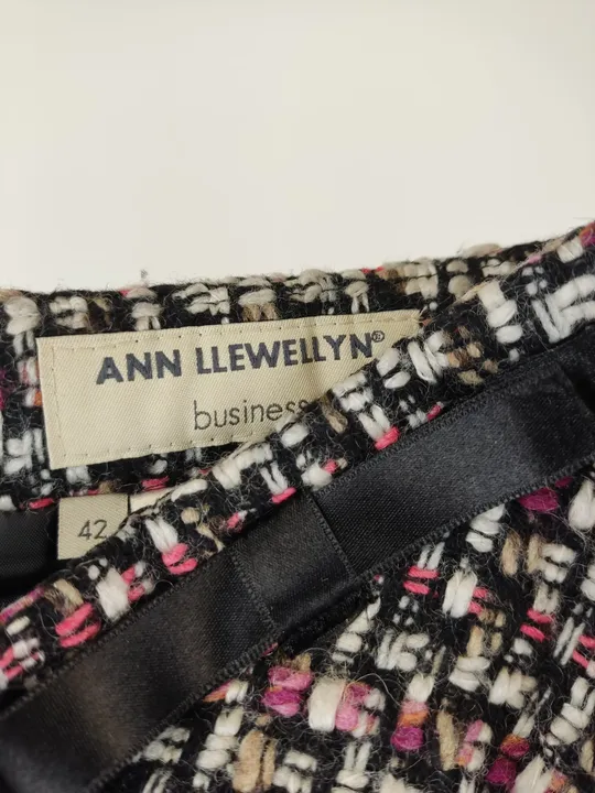 Ann Llewellyn Damen Midi Rock mehrfarbig - XL/42 - Bild 3