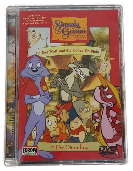 DVD Simsalagrimm Der Wolf und sieben Geißlein und Der Däumling - Bild 2