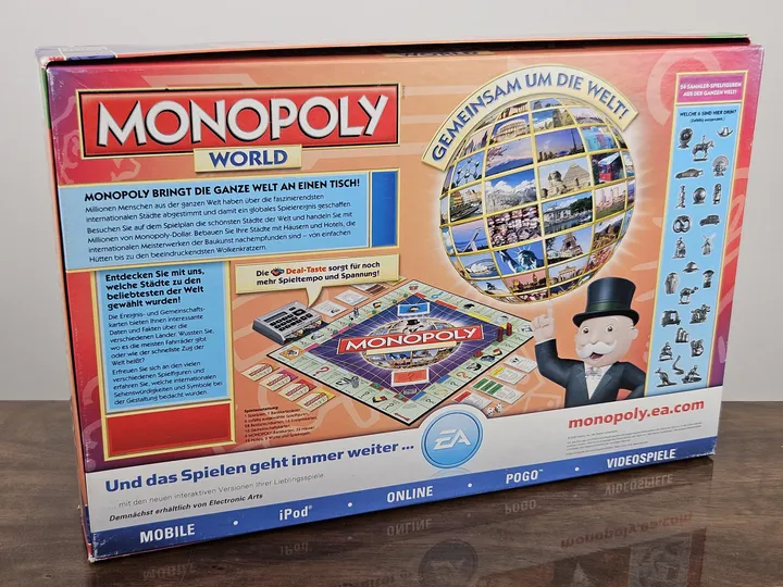 Monopoly World - Gesellschaftsspiel - Parker - Bild 2