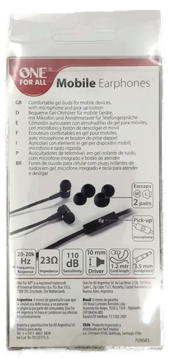 One for all Mobile Earphones - Bild 2