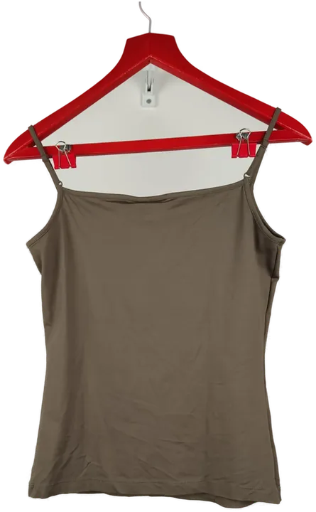 MEXX Damen Trägershirt dreierpack rot, braun, khaki- M/38 - Bild 6