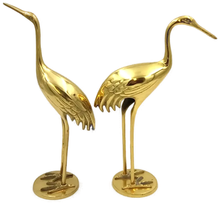 Gilde Handwerk 2 Messing Tierfiguren 