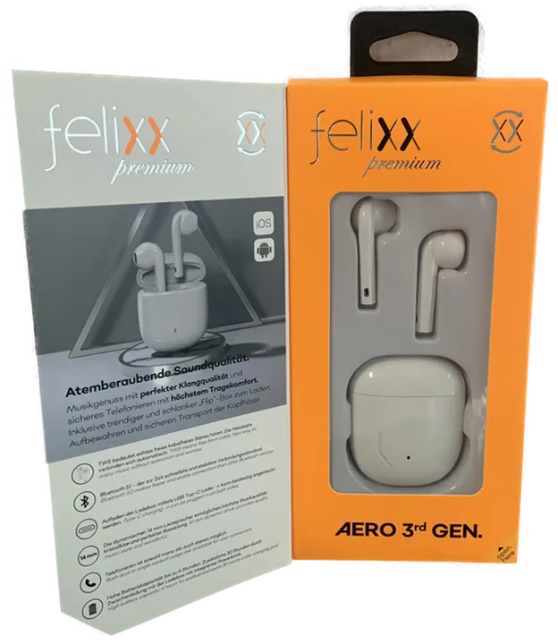 Bluetooth tws headset aero 3rd generation - felixx premium - Bild 2