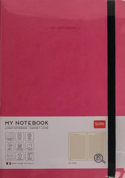 Legami My Notebook pink 17,5 x 24,5 cm originalverpackt - Bild 3