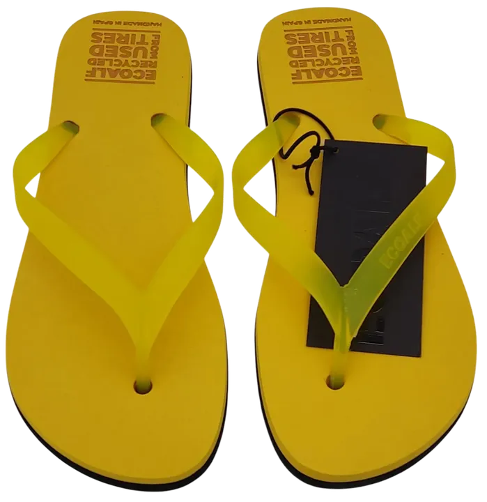 ECOALF TRANSLU Flip Flops, gelb - Gr. EU 41/42 - Bild 2