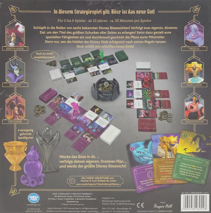 Disney Villainous - Strategiespiel - Wonder Forge  - Bild 2