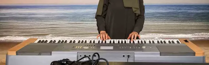 Yamaha Digital Keyboard Portable Grand DGX-640 mit Ständer - Bild 12