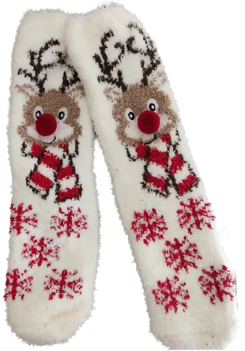 Socken Weihnachten bunt - Gr. 35-38 - Bild 4