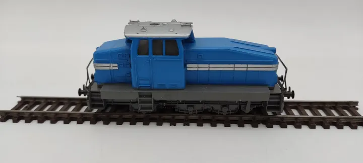 Märklin H0 3078 Rangierlok Werkslok Henschel DHG 500 blau - Bild 1