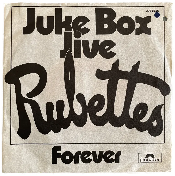 Singles Schallplatte - Rubettes - Jugek Box Jive; Forever - Bild 2