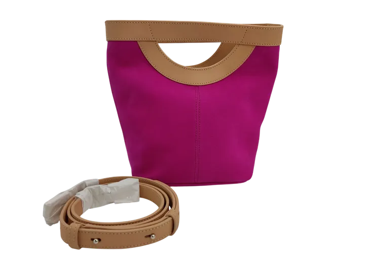 Max V. Kœnig Damen Handtasche, pink/creme - klein - Bild 1