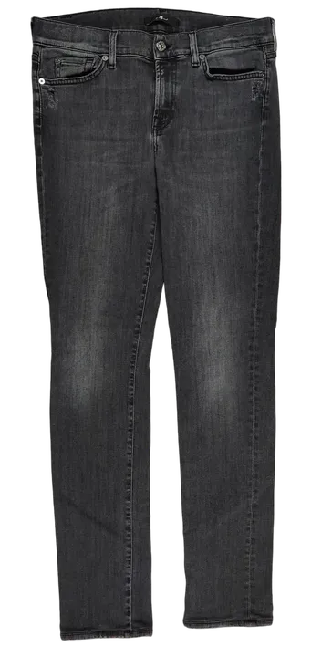  7 For All Mankind Damen Jeans, schwarz - W30 - Bild 4