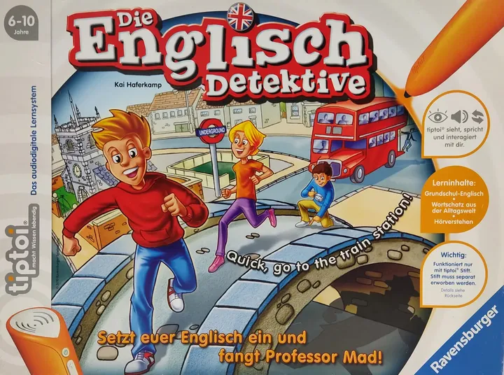 tiptoi® Die Englisch Detektive - Lernspiel - Ravensburger - Bild 1