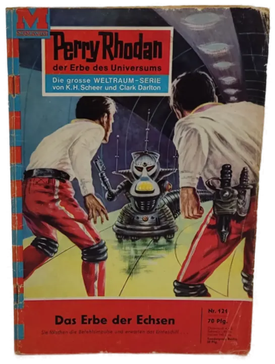  Romanheft Perry Rhodan Das Erbe der Echsen Erstauflage Nr.121 - Bild 1