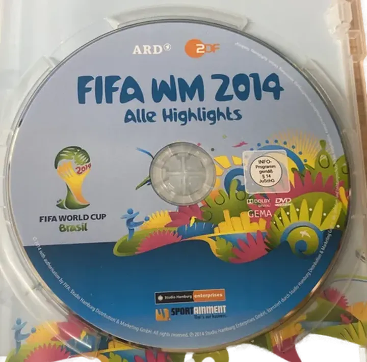 FIFA WM 2014 - Alle Highlights - DVD - Bild 3