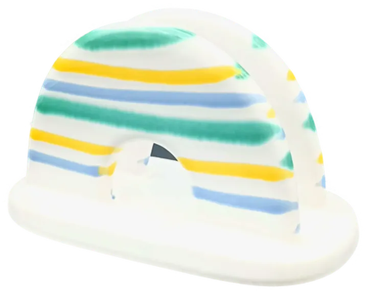Gmundner Keramik (Buntgeflammt) - Serviettenhalter - Bild 1