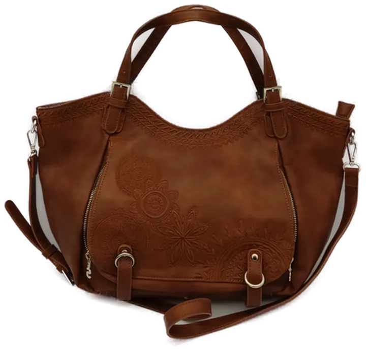 Desigual Damen Handtasche Cognac - Bild 1