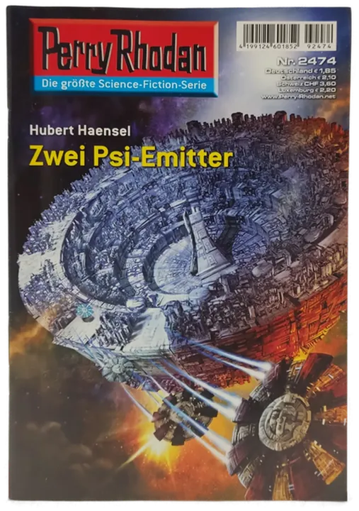 Romanheft Perry Rhodan Zwei Psi-Emitter Erstauflage Nr. 2474 - Bild 1