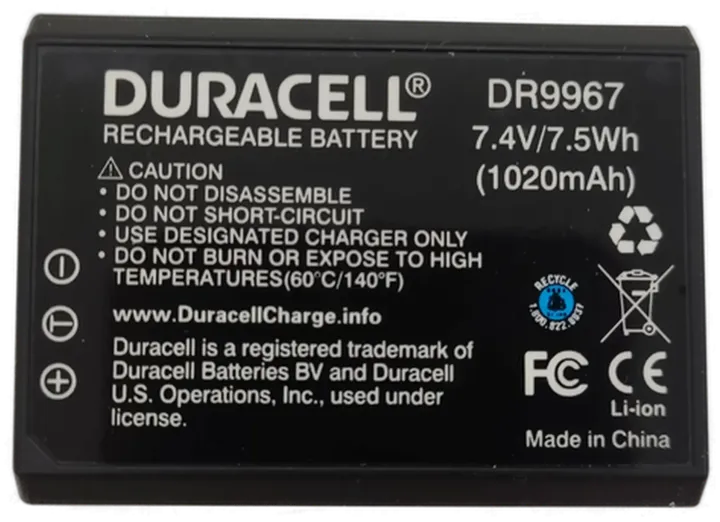 Duracell DR9967 Ersatz-Akku für Canon LP-E10 originalverpackt - Bild 5