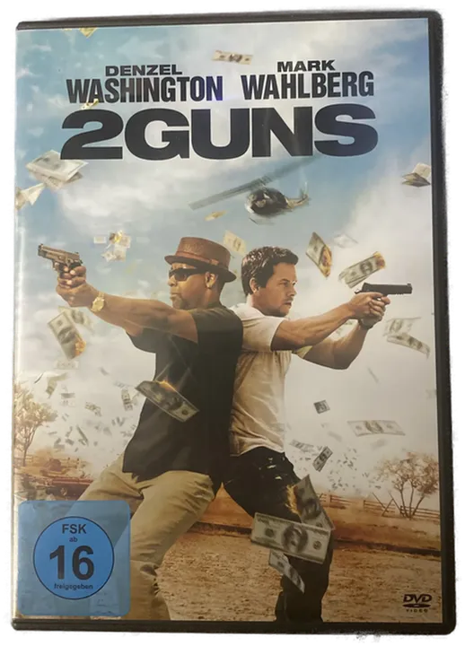 Denzel Washington und Mark Wahlberg - 2 Guns - DVD - Bild 1