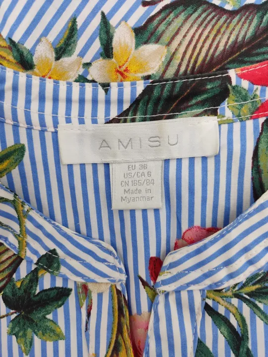 Amisu Damen Kleid mehrfarbig Gr.36 - Bild 4