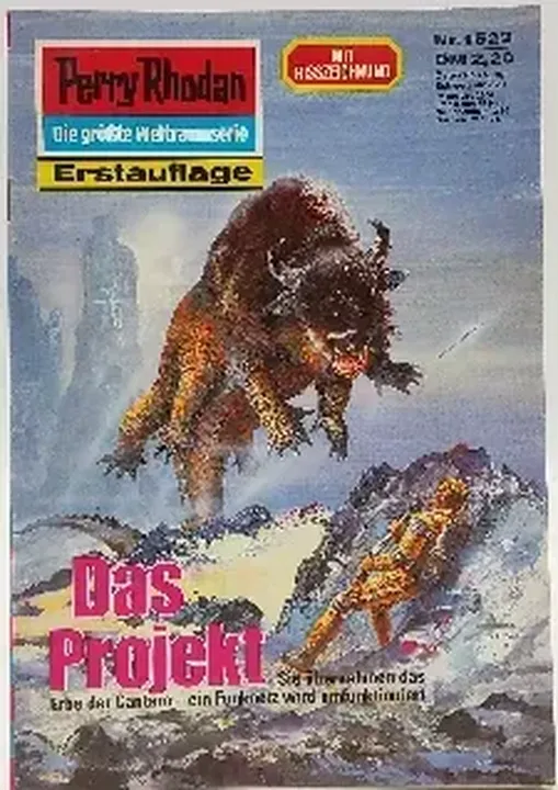 Romanheft Perry Rhodan Das Projekt Erstauflage Nr. 1523 - Bild 2