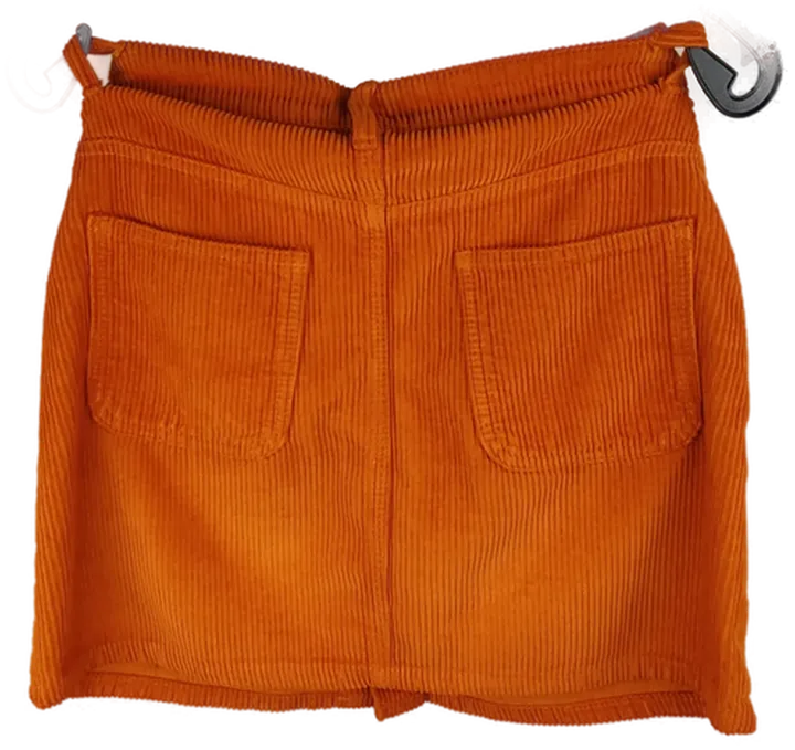 Zara Damen Minirock orange - XS/34 - Bild 2