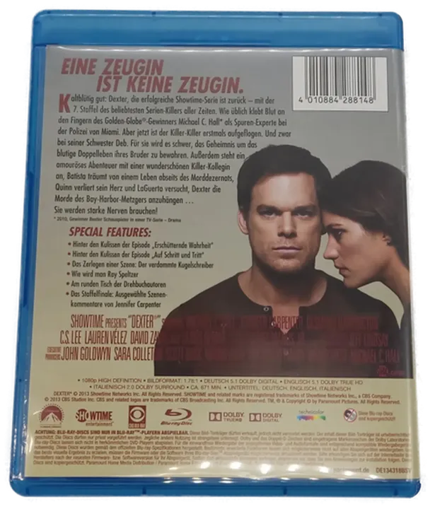 Blu-ray 4 Disc's Dexter 