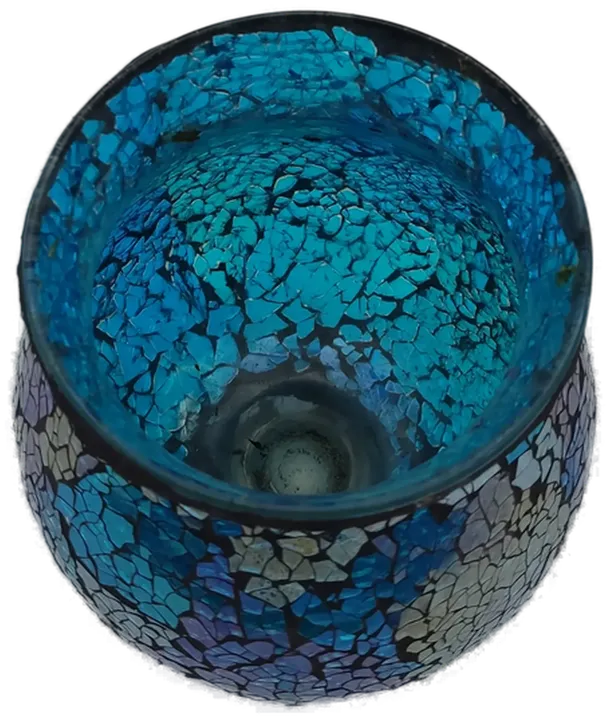 Mosaikglas Teelichthalter  - Bild 3