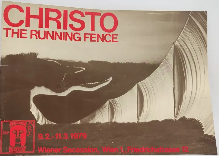 Christo. The Running Fence. Zeichnungen, Collagen, Modelle, Technische Dokumente und Film - Wiener Secession - Bild 1