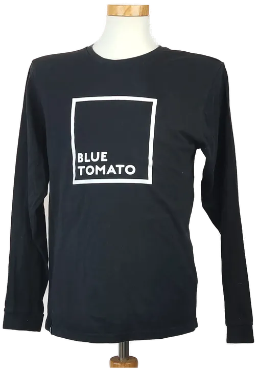 Blue Tomato Herren langarm Shirt schwarz - Gr. M - Bild 1