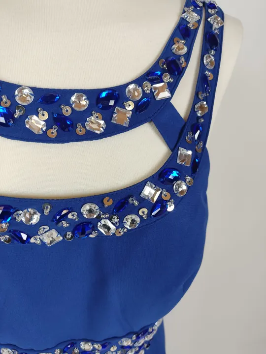 Amelia Damen Abendkleid Blau - XXL/44 - Bild 4