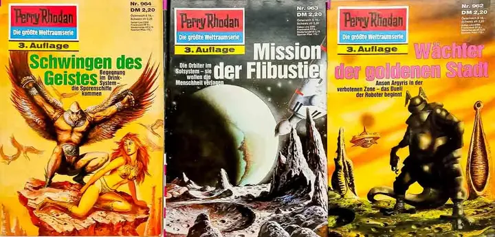 Taschenbücher Perry Rhodan 3. Auflage Konvolut 19 Stück - Bild 1