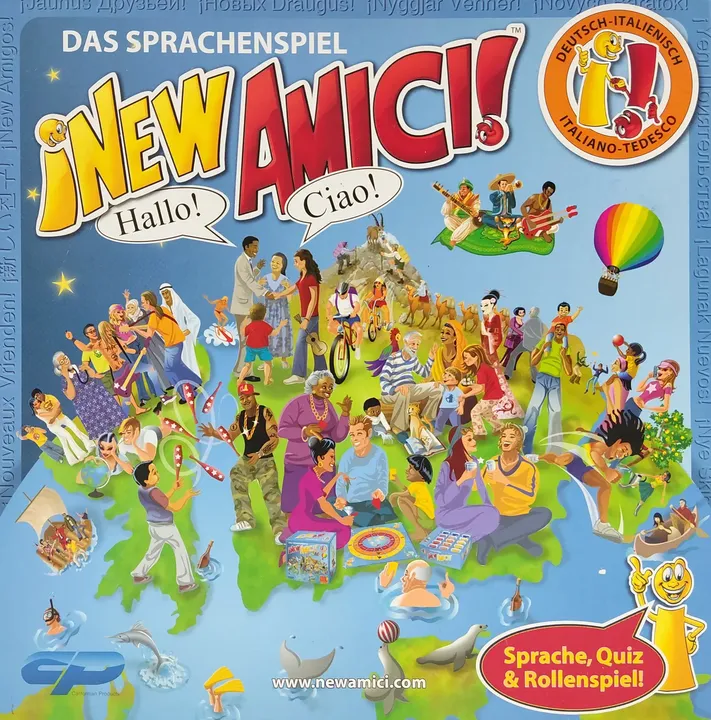 New Amici! - Das Sprachenspiel - California Products - Bild 1