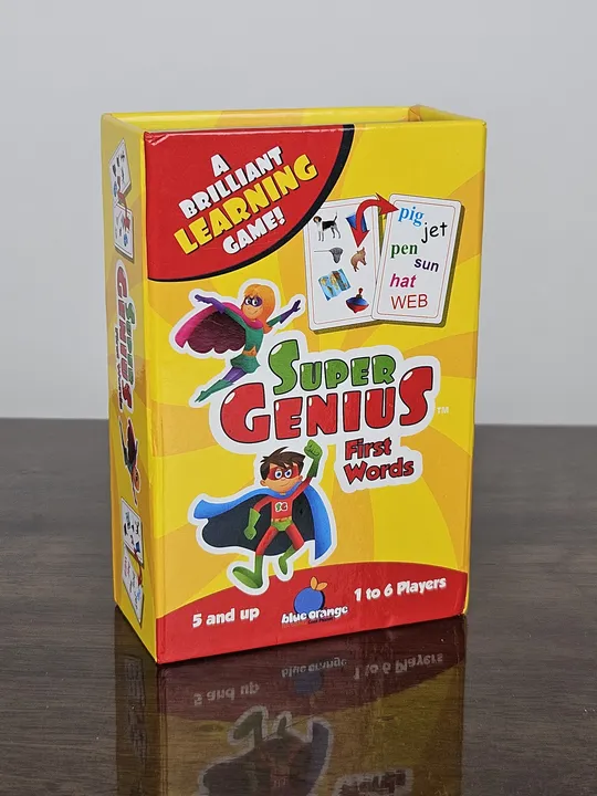 SUPER GENIUS - First Words - Gesellschaftsspiel - blue orange  - Bild 1