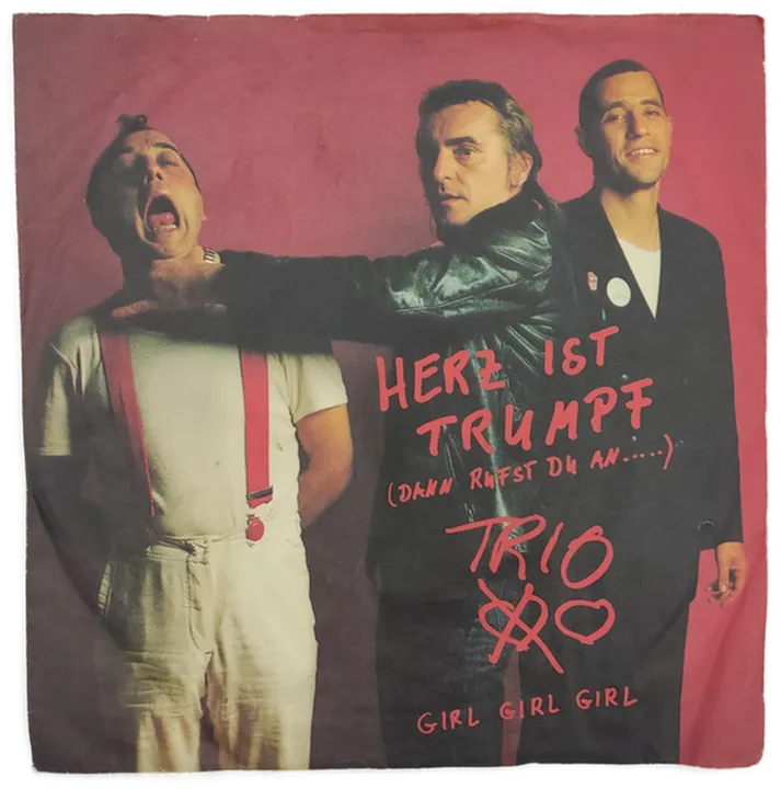 Trio - Herz ist Trumpf(Dann rufst du an) Vinyl Schallplatte  - Bild 1