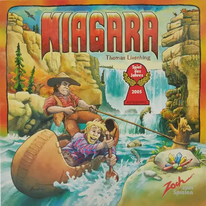 Niagara - Gesellschaftsspiel, Zoch zum Spielen - Bild 1
